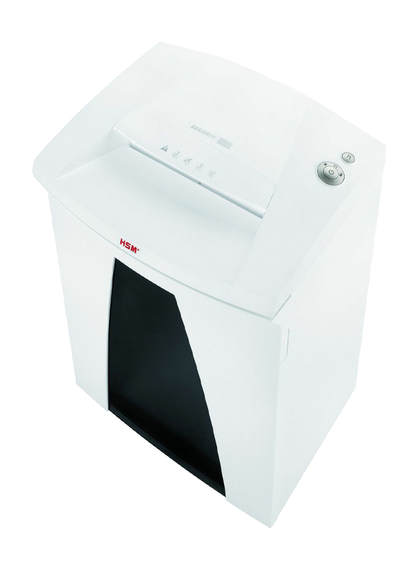 HSM B34 Cross Cut Shredder, 1.9 x 15mm, 1842, White