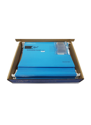 Elfen 927 Deluxe Suspension File Folder Set with 50 Title Holder, Full Scape, 50 Pieces, Dark Blue