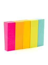 3M Post-It 670-5An Neon Colors Page Markers, 1.27 x 4.44cm, 5 x 100 Sheets, Multicolor