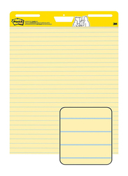 3M Post-It 561 Ruled Easel Pad, 25 x 30mm, Yellow