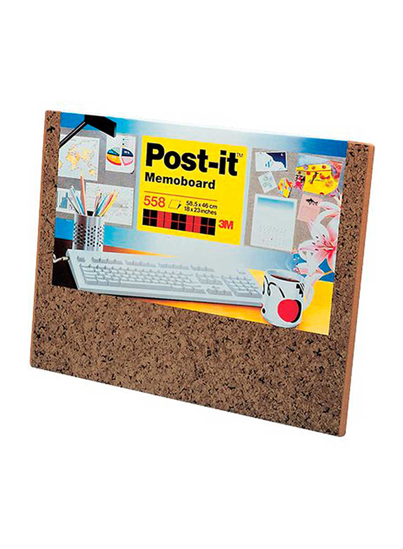 3M Post-It 558 Memo Board 17.5 x 23mm, Brown