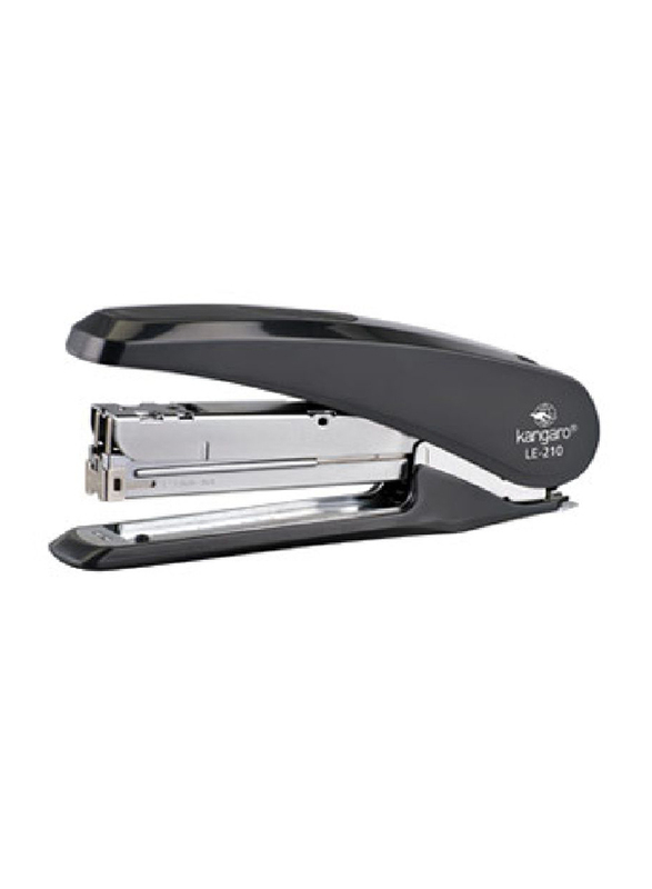 

Kangaro Le 210 Stapler with Built-in Staple Remover, Medium, Black
