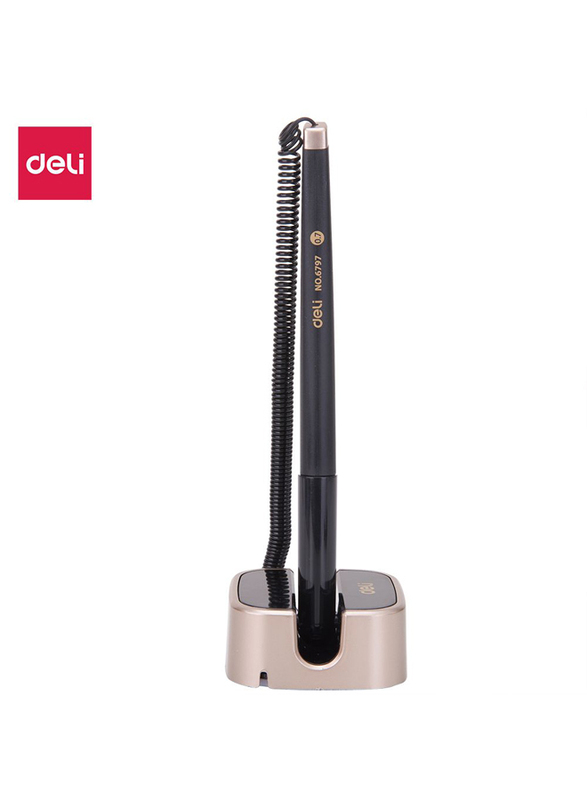 

Deli E6797 Desk Pen Stand, 0.7mm, Blue