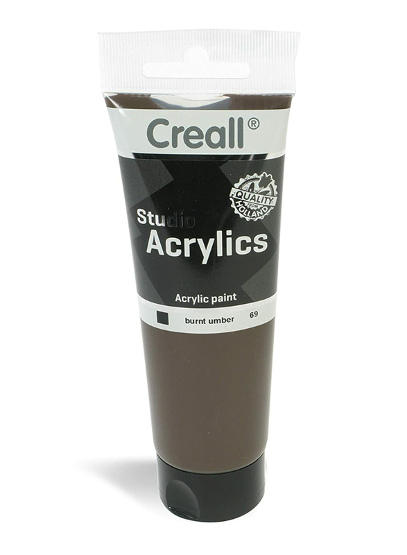 

Creall Studio Acrylics Tube, 250ml, A-33669, 69 Burnt Umber