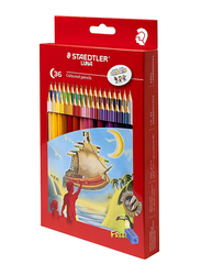 Staedtler Luna ST-136-LC36 Color Pencils Set, with Free Sharpener, 36 Pieces, Multicolor