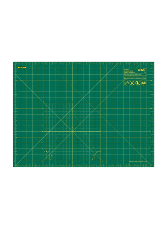 

Olfa Self Healing Rotary Mat, 18 x 24-inch, OL-RM-SG, Green