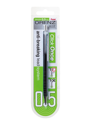 Pentel Orenz Mechanical Pencil with 100% Shatterproof in Blister Card 0.5mm, Black