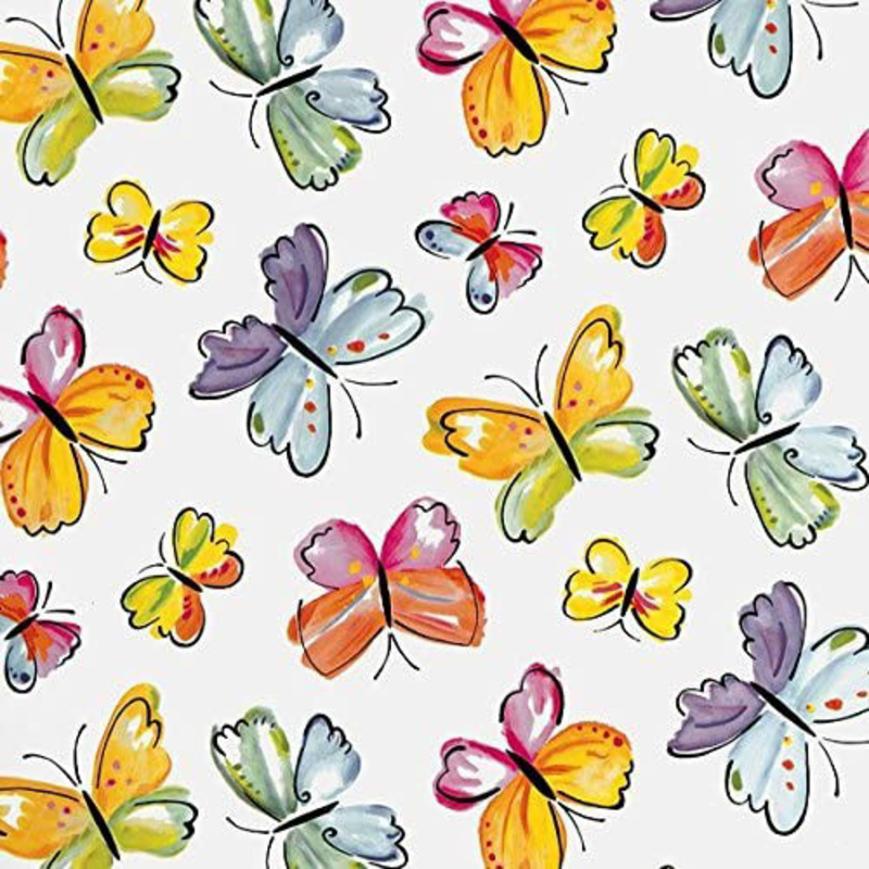 

DC-Fix Butterflies/Papillion Self-Adhesive Film, 17.71 x 59 inch, Multicolor