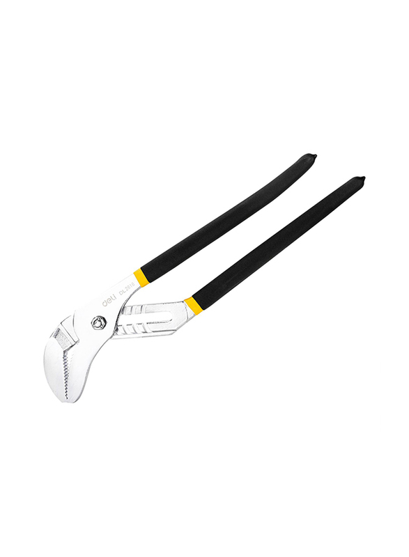 

Deli 16-Inch Water Pump Pliers, EDL2616, Silver/Yellow/Black