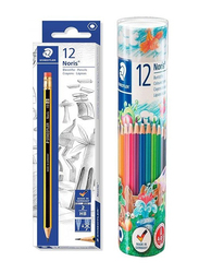 Staedtler Norica STP-PACK-190 Pencils and Colors Pencils Set, 25 Pieces, Multicolor