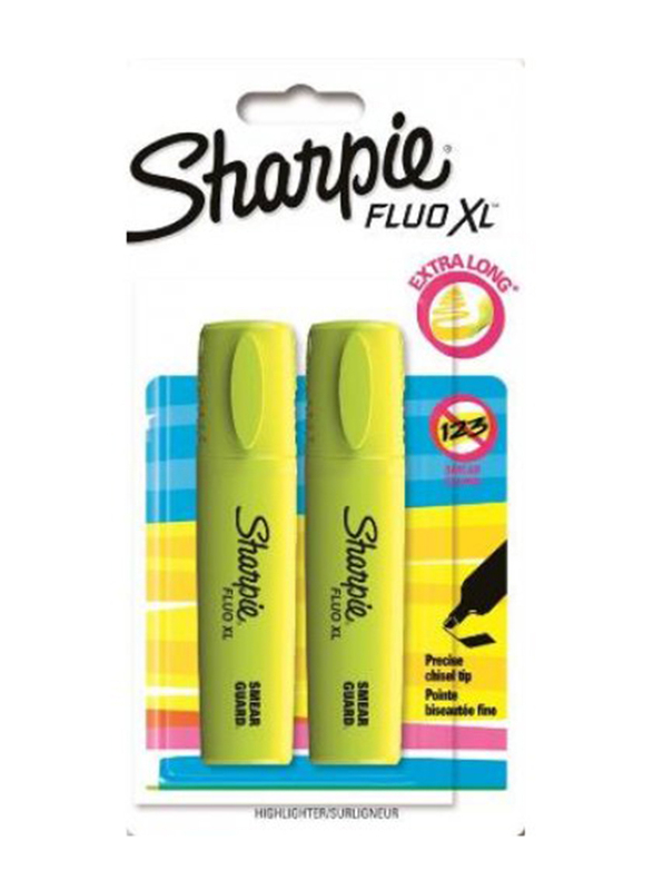 

Sharpie Highlighter, 2 Pieces, Yellow