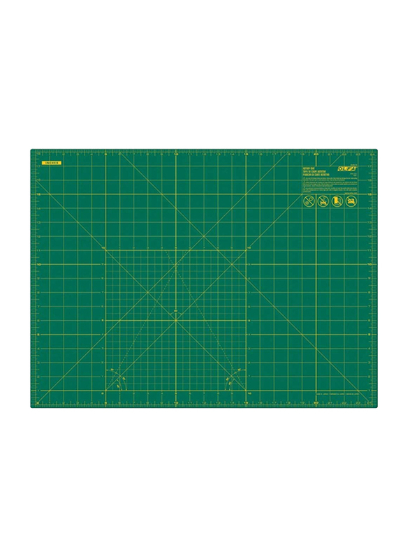 

Olfa Self Healing Rotary Mat, 12 x 18-inch, OL-RM-CG, Green