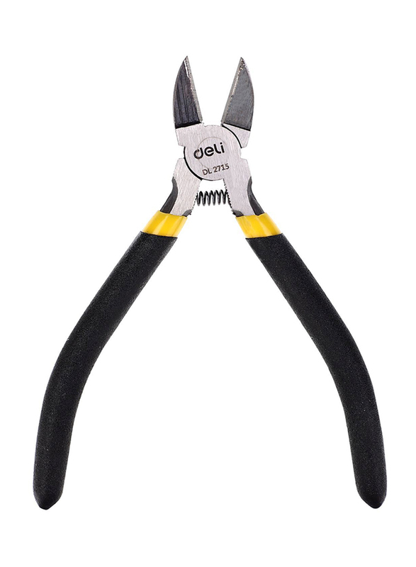 

Deli 5-Inch Cutting Nippers, EDL2715, Silver/Yellow/Black