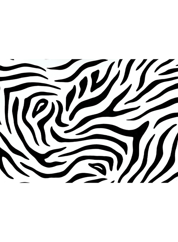 

DC-Fix Zebra Adhesive Film, 17.7 x 78.7 inch, Black/White