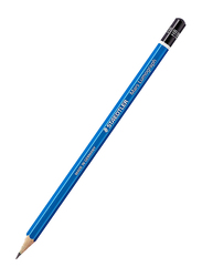 Staedtler ST-100-G12 Premium Quality Drawing Pencils Set, In Metal Tin, 12 Pieces, Multicolor