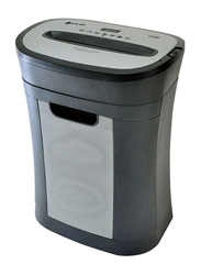 Atlas 12-Sheet Cross Cut Shredder, 240V, 4 x 33mm, AS-S2-CC1240, Black