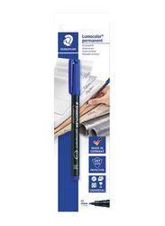 Staedtler Lumocolor Permanent 317 3 BKDA Universal Pen, 1.0mm, Blue