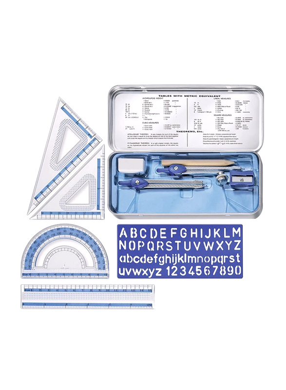 

Staedtler StaEDT Perfumeler 10-Piece Noris Club Mathematical Set, 557-10, Multicolor
