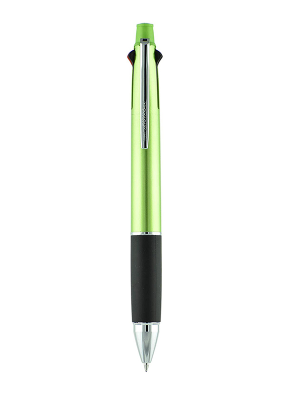

Uniball Uni Jetstream 0.7mm Ballpoint Multi Pen with 0.5mm Pencil, MSXE510007.24, Green