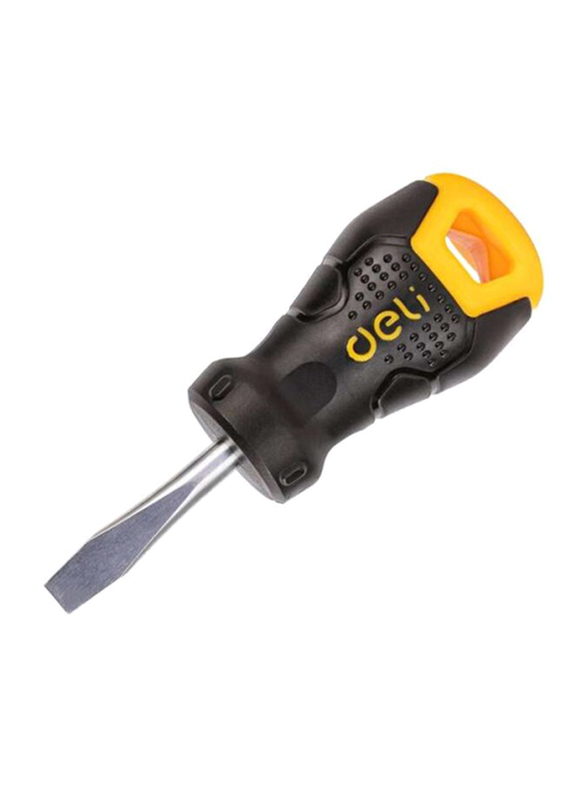 

Deli Flat Screwdriver, SL6 x 38mm, Black