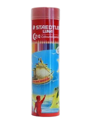 Staedtler Luna ST-136-MC24-2 Color Pencils Set, 24 Pieces, Multicolor