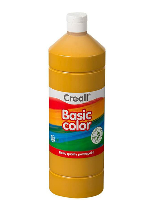 

Creall Havo01817 Basic Color Havo Poster Paint Bottle, 1000ml, 17 Ochre