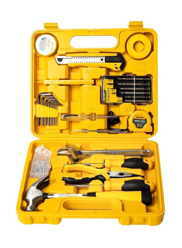 

Deli Household Tool Set, EDL1028J, 28 Pieces, Yellow