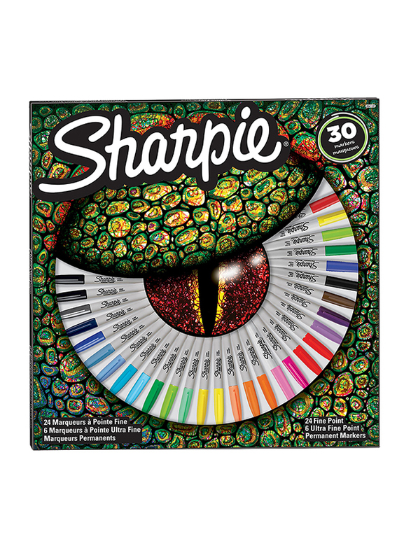 

Sharpie Lizard Permanent Marker, 30 Pieces, Multicolour