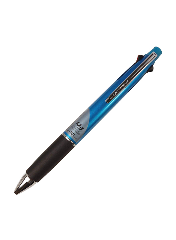 

Uniball Jetstream 0.7mm Multi-Function Pen with 0.5mm Mechanical Pencil, Light Blue