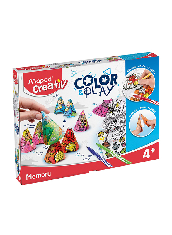 

Maped Creativ Color Play Art and Craft Memory Game Set, Ages 4+