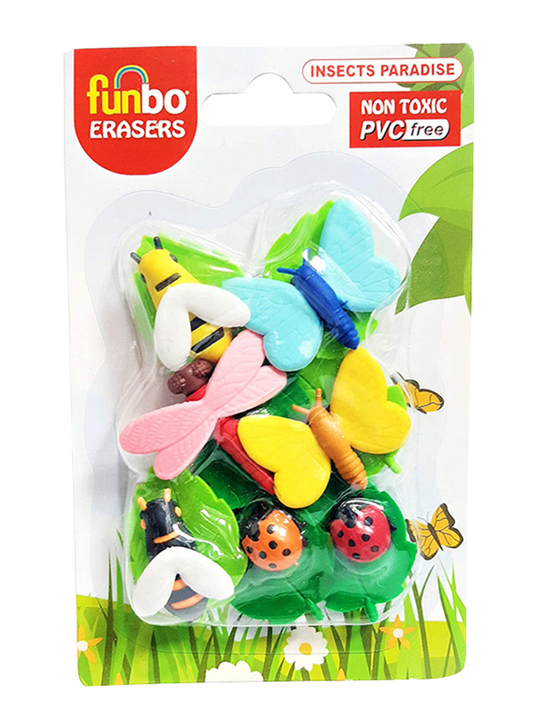 

Funbo 3D Insect Eraser, Multicolor