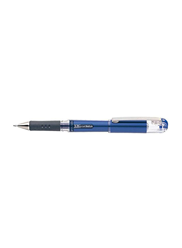 

Pentel Hybrid Gel Grip Dx Ultra Smooth Pigment Ink Gel Pen with Chunky Barrel, 1.0mm Tip, Blue