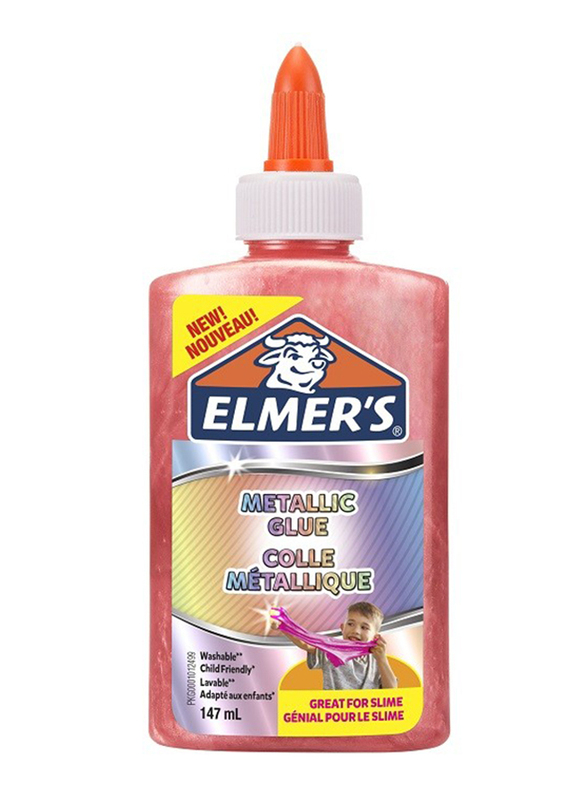 

Elmer's Translucent Colour Liquid Glue, 147ml, Pink