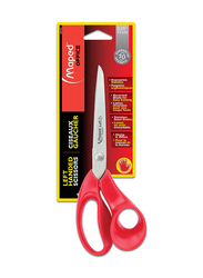 Maped 21cm Expert Adult Left Handed Scissor, 686549, Red/Silver