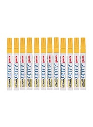 Uniball 12-Piece Uni Paint PX-20 Medium Point Line Bullet Tip Marker Set, Yellow