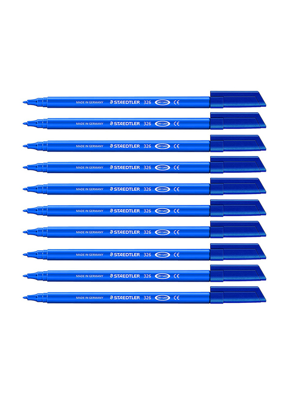

Staedtler StaEDT Perfumeler 326-3 Synthetic Fiber-Tip Pen, Blue
