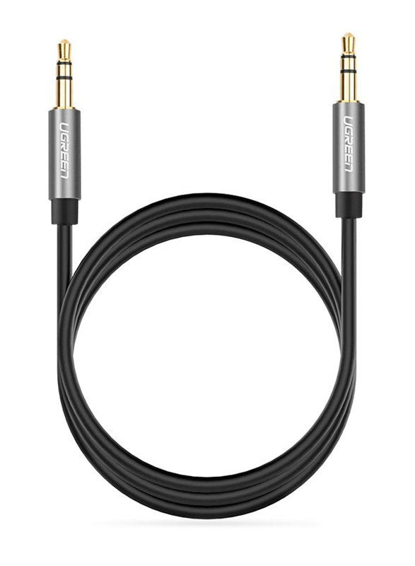 

Ugreen 1 Meter Audio Cable, 3.5mm Jack Male to 3.5mm Jack, Black