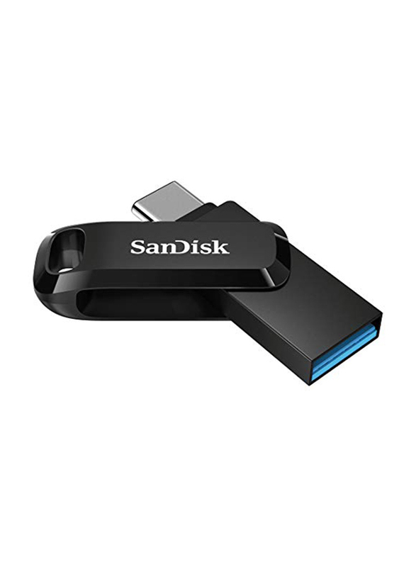 Sandisk 64GB Ultra Dual Flash Drive, Black