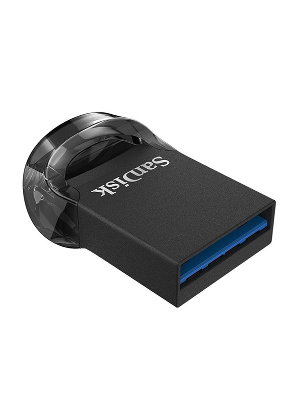 SanDisk 128GB Ultra Fit USB 3.1 Flash Drive, Black