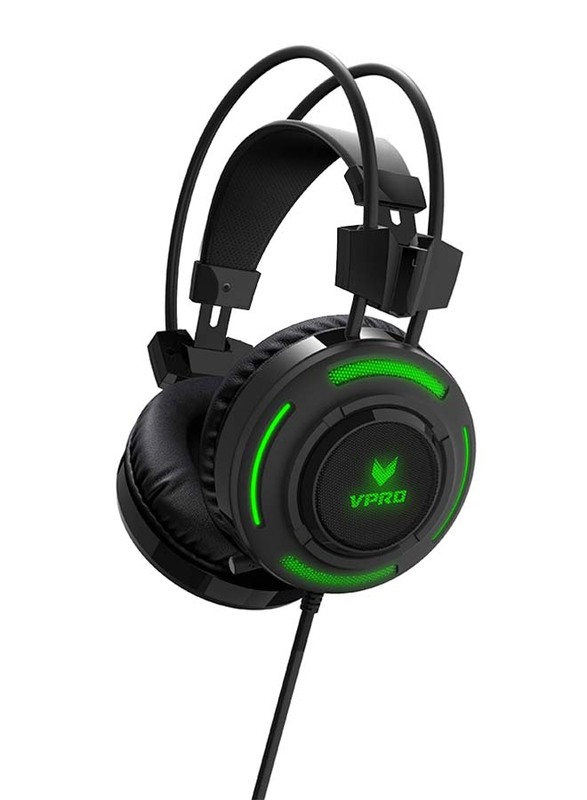 

Rapoo VPRO VH200 Illuminated Gaming Headset, Black