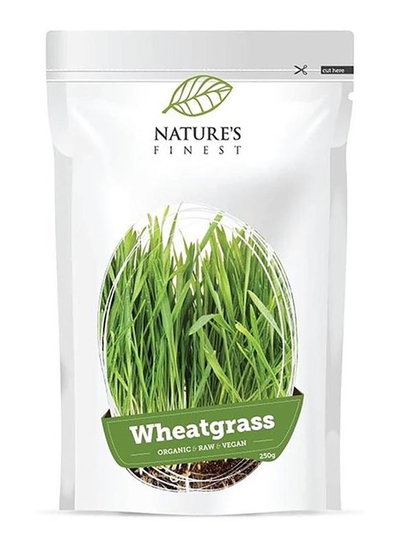 Natures Finest Organic Wheatgrass Powder, 250g, Wheat