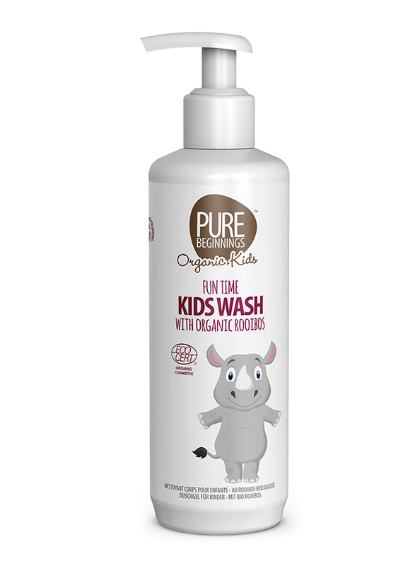 Pure Beginnings 500ml Organic Vegan Fun Time Kids Wash with Rooibos
