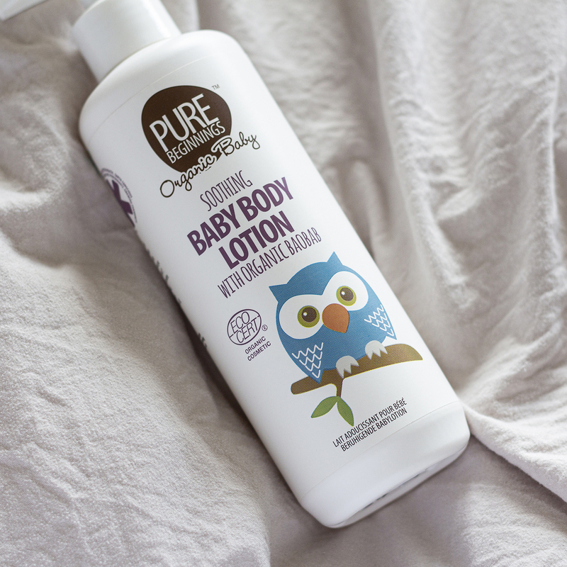 Pure Beginnings 250ml Organic Vegan Soothing Baby Lotion with Organic Baobab