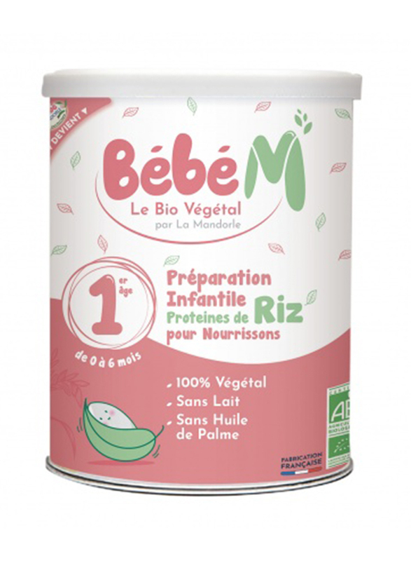 Bebe M Organic Infant Formula, 800g