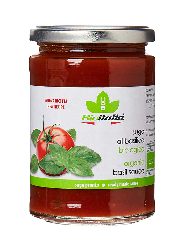 Bioitalia Organic Basil Sauce, 350g