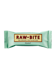 Rawbite Organic Peanut Fruit & Nut Bar, 50g