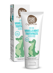 Pure Beginnings 75ml Organic Vegan Vanilla Mint Kids Toothpaste with Xylitol