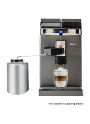 Saeco Lirika One Touch Cappuccino Espresso Coffee Machine, 10004768, Dark Grey