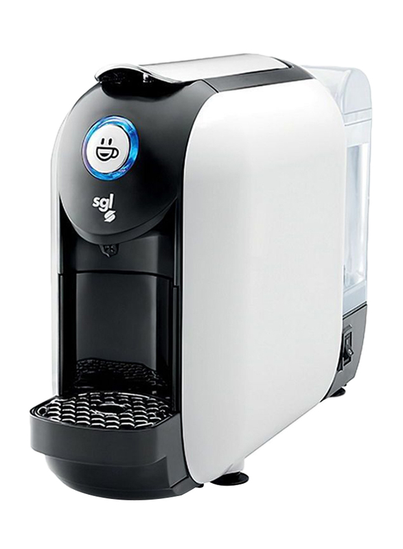 Evoca Flexy Capsule Coffee Machine, 900945, White