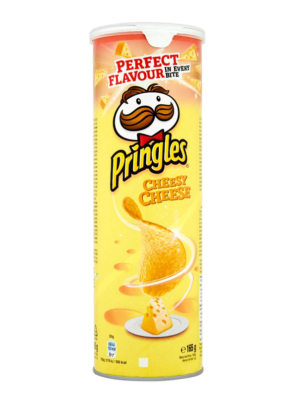 Pringles Cheesy Cheese Potato Chips, 165g